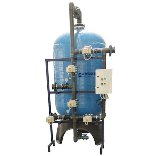 FRP Tanklı Yüzey Borulamalı Tekli Su Yumuşatma Sistemleri